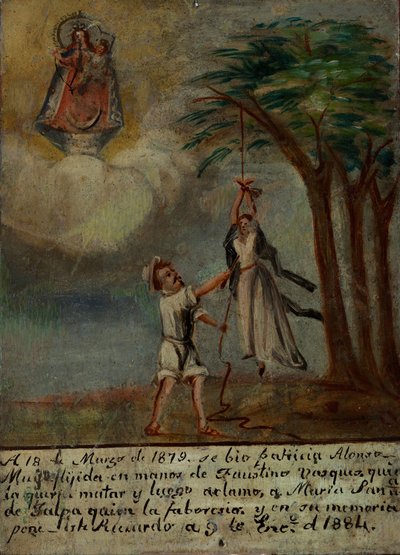 Offrande votive dédiée à la Vierge de Talpa - Unbekannt Unbekannt